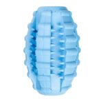 Honden Rugbybal van Rubber met Reliëfstructuur Blauw – DUVO Griplay