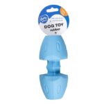 Honden Voerspeeltje van Rubber met Reliëfstructuur Blauw – DUVO Griplay Duo-Trainer - Afbeelding 2