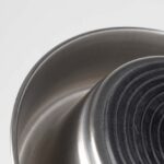 Voer- en Waterbak met Antimierenrand van Geborsteld RVS voor Hond en Kat 240 ml – DUVO 16065-EBI - Afbeelding 4