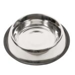 Rvs Voer- en Waterbak met Antislipbodem 470 ml – DUVO Classic Fix