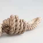 Dubbel Touwspeelgoed met Vier Knopen voor Honden Bruin – DUVO 16251-EBI - Afbeelding 3