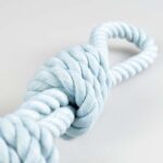 Dubbel Honden Touwspeelgoed met 4 Knopen Blauw – DUVO Flossy 16260-EBI - Afbeelding 3