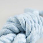 Hondentouw met Twee Lussen Blauw – DUVO Flossy - Afbeelding 2