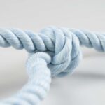 Honden Kruistouw van Katoen en Polyester met 4 Knopen, Blauw – DUVO Flossy - Afbeelding 2