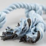 Honden Kruistouw van Katoen en Polyester met 4 Knopen, Blauw – DUVO Flossy - Afbeelding 3