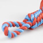 Honden Trektouw met Rubberen Bal Rood – DUVO Rubrop - Afbeelding 3