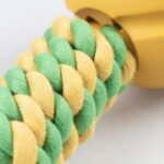 Hondenspeeltje van Rubber en Katoen met Bal – DUVO Rubrop - Afbeelding 3