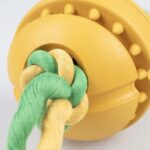 Hondenspeeltje van Rubber en Katoen met Bal – DUVO Rubrop - Afbeelding 4