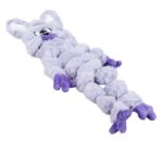 Pluchen Hondenspeeltje zonder Vulling met Pieper – DUVO Huggi Konijn 63 x 33 x 4,5 cm - Afbeelding 4