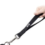 Korte Hondenriem van Nylon Zwart – DUVO EXPLOR Classic - Afbeelding 4