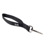 Korte Hondenriem van Nylon Zwart – DUVO EXPLOR Classic