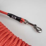 Honden Sleeplijn van Polyester met Handgreep Rood 5 m – DUVO EXPLOR Classic - Afbeelding 2