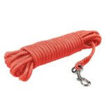 Honden Sleeplijn van Polyester met Handgreep Rood 5 m – DUVO EXPLOR Classic