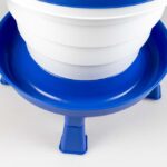 Kippendrinkbak met Handgreep en Poten blauw 15 l – DUVO 16838-EBI - Afbeelding 2