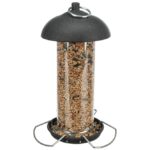 Vogelvoerdispenser met Afneembaar Dak, Zwart – Trixie 55418-TRXI