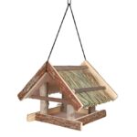 Vogelvoederhuis met Grasdak en Landingsplatform – Trixie 55661-TRXI