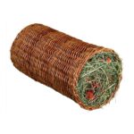Trixie Pure Nature Wilgentunnel met Hooi en Wortel voor Cavia's 110 g