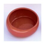 Ergonomische Knaagdierbak van Keramiek Groot Terracotta – LIVING WORLD 61687-HAG - Afbeelding 2