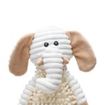 Pluchen Hondenspeelgoed Olifant van Gerecycled Materiaal zonder Pieper – Beeztees Eco Elefant Oda - Afbeelding 2