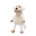 Hondenknuffel Aap van gerecycled materiaal zonder pieper – Beeztees Eco Aap Jeppe - Afbeelding 2