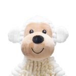 Hondenknuffel Aap van gerecycled materiaal zonder pieper – Beeztees Eco Aap Jeppe - Afbeelding 5