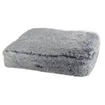 Hondenkussen met Afneembare Hoes Grijs 80 x 60 x 18 cm – Nobby Nuru