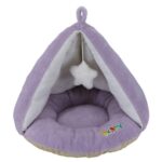 Ovale Pluchen Slaaptent voor Puppy en Kat – Nobby NO-61870