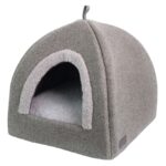 Katten- en Hondenliggrot met Omkeerbaar Kussen Grijs – Nobby Linou - Afbeelding 2