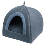 Honden- en Kattenslaaphol met Omkeerbaar Kussen blauw – Nobby Linou