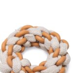 Puppy Tandring van TPR en Katoen 8 x 8 x 3 cm – Beeztees Mik - Afbeelding 3