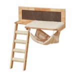 Wandklimplatform met Hangmat en Sisal – Nobby Kiu