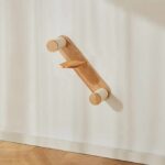 Katten Wandtrap met Sisalstam en Houten Trede – Nobby Tri - Afbeelding 2
