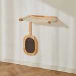 Katten Wandhangmat met Sisal Krabmat Crème – Nobby Nio - Afbeelding 2