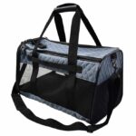 Blauwe Draagtas in Jeanslook voor Hond en Kat – Nobby Lema - Afbeelding 2