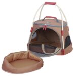 Lichtbruine Katten- en Hondendraagtas van Microvezel – Nobby Enoshima Cat - Afbeelding 2
