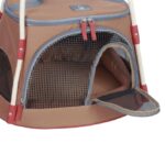 Lichtbruine Katten- en Hondendraagtas van Microvezel – Nobby Enoshima Cat - Afbeelding 3