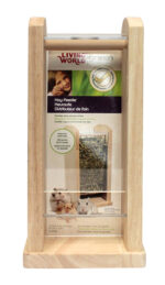 Middelgrote Hooiruif van Rubberboomhout met Plexiglas voor Kleine Knaagdieren – Hagen Living World Green 65040-HAG-VAR - Afbeelding 5