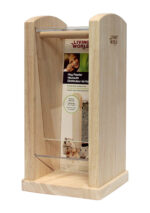 Middelgrote Hooiruif van Rubberboomhout met Plexiglas voor Kleine Knaagdieren – Hagen Living World Green 65040-HAG-VAR - Afbeelding 8