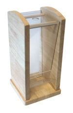 Middelgrote Hooiruif van Rubberboomhout met Plexiglas voor Kleine Knaagdieren – Hagen Living World Green 65040-HAG-VAR - Afbeelding 2