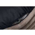 Rond Hondenkussen van Geribbelde Stof Beige – Karlie Designed by Lotte Reza - Afbeelding 4