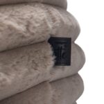 Rond Hondenkussen van Geribbelde Stof Beige – Karlie Designed by Lotte Reza - Afbeelding 6