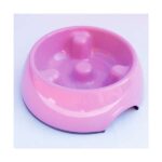 Honden Anti-Schrokbak Roze 140 ml voor Voer en Water – DOGIT Go-Slow - Afbeelding 2
