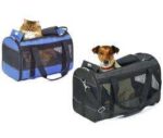 Grote Zwarte Nylon Draagtas voor Honden en Katten – Karlie DIVINA - Afbeelding 2