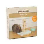 Knaagdier Speeltoren met Hooivulling en Snackbal – Beeztees Hayra - Afbeelding 4