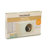 Knaagdierhuis van Hout met Pasteltinten – Beeztees Bildup - Afbeelding 2