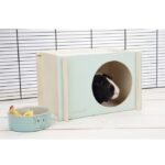 Knaagdierhuis van Hout met Pasteltinten – Beeztees Bildup - Afbeelding 3