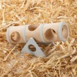 Knaagdiertunnel en Wip van Hout – Beeztees Clovis - Afbeelding 3