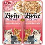 Inaba Ciao TwinPack Kattensnack Tonijn & Kip 2 x 40 g