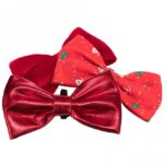 Honden Kerstvlinderdas van Polyester voor Halsband ca. 10 cm – Trixie 92524-TRXI