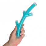 Honden Kauwspeeltje met Kippengeur, Turquoise – Zeus Duo Stick Klein - Afbeelding 5